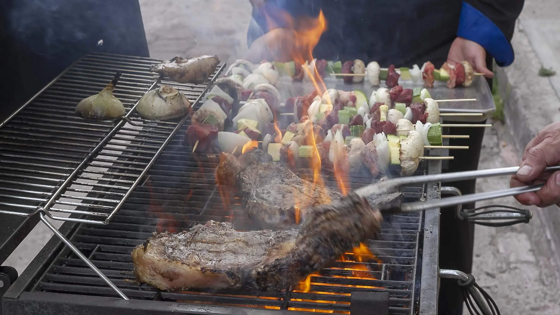 Como parte de la práctica estableció los tiempos de cocción de la carne de res.